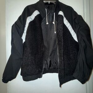 Black and White Womens Jacket